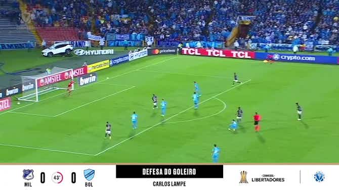 Imagem de visualização para Millonarios - Bolívar 1 - 0 | DEFESA DO GOLEIRO - Carlos Lampe