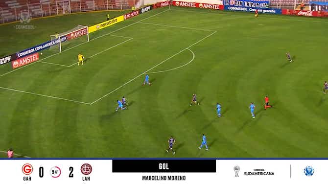 Pratinjau gambar untuk Deportivo Garcilaso - Lanús 0 - 2 | GOL - Marcelino Moreno