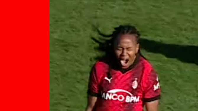 Preview image for Emelyne Laurent scores the late equaliser for AC Milan