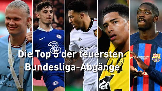Vorschaubild für Die Top 5 der teuersten Bundesliga-Abgänge