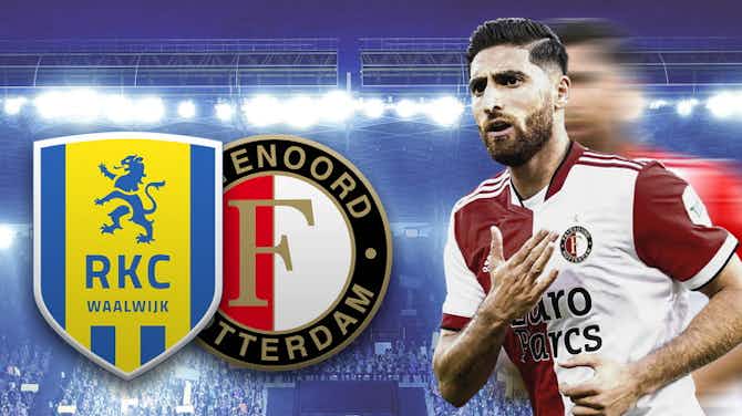 Vorschaubild für Kämpferisches Waalwijk fordert Feyenoord heraus | RKC Waalwijk - Feyenoord Rotterdam