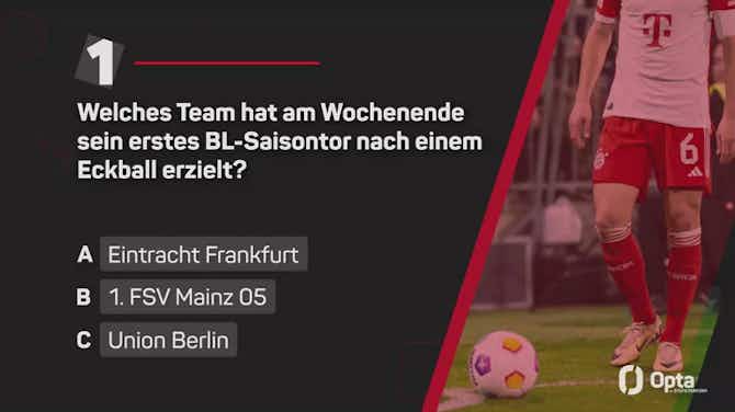 Anteprima immagine per Opta BL-Quiz: Hast du am 32. Spieltag aufgepasst?