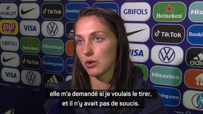 Image d'aperçu pour Bleues - Perisset explique pourquoi elle a tiré le penalty: "Il y avait des Lyonnaises dans les Pays-Bas..."