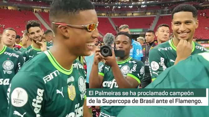 Imagen de vista previa para El madridista Endrick se proclama campeón con el Palmeiras en la Supercopa de Brasil