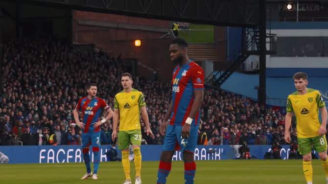 Preview image for Pitchside: Crystal Palace end 2021 with Norwich City win