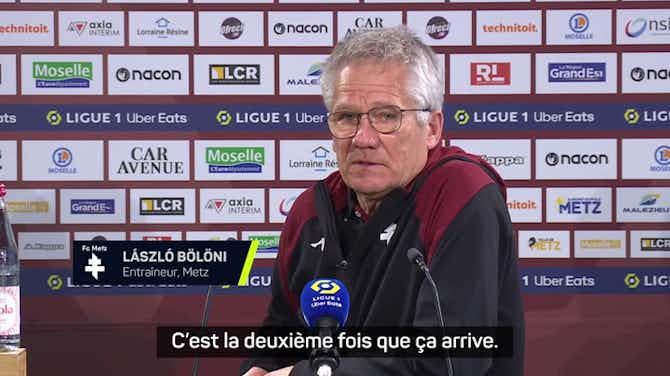 Image d'aperçu pour Metz - Bölöni furieux contre le PSG ? : "Plus intelligent que je la ferme et ne dise rien"