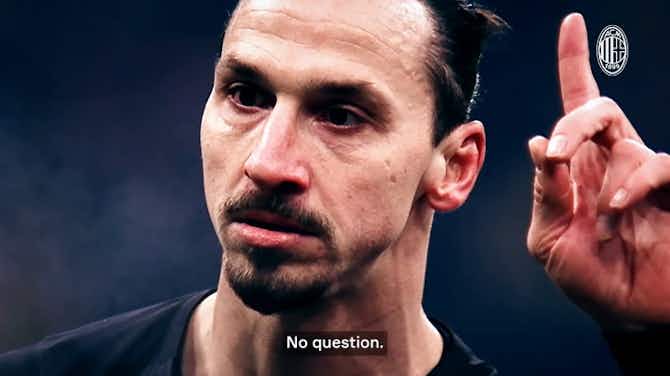 Preview image for Ibrahimović's remarkable announcement of his renewal with Milan