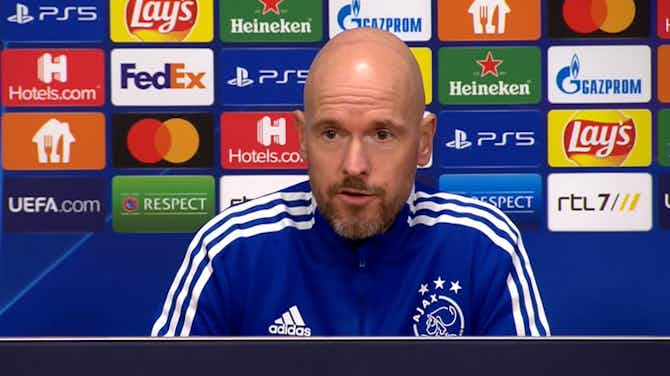 Vorschaubild für  Ajax-Trainer ten Hag: "Dortmund ist nicht nur Haaland"  