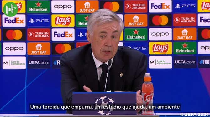 Vorschaubild für "Aconteceu outra vez, é algo mágico", diz Ancelotti sobre virada do Real na Champions