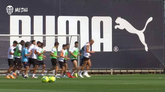 Preview image for Valencia’s last training before facing Celta