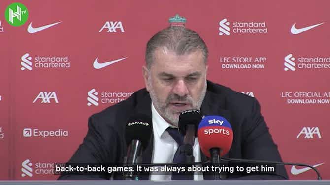 Preview image for Postecoglou reveals why he didn't start Richarlison at Anfield