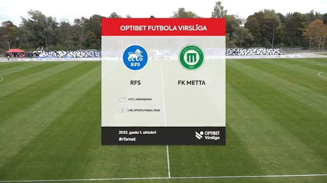 Vorschaubild für Latvian Higher League: RFS 6-0 Metta/Lu