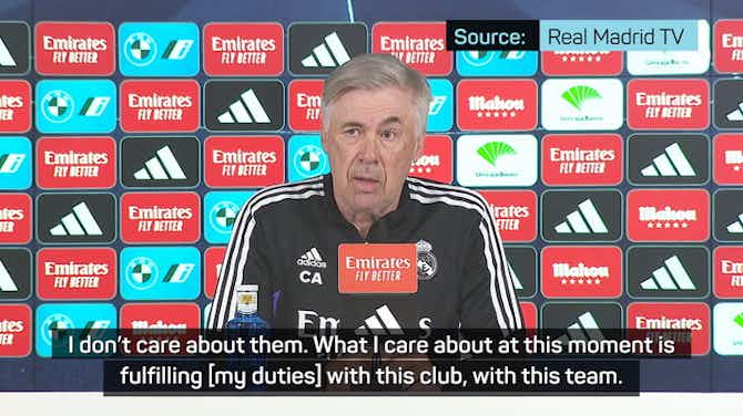 Preview image for Ancelotti open to talks with Brazil bosses