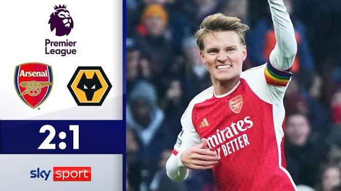 Imagen de vista previa para 4 Punkte vor! Gunners machen Druck auf City! | Arsenal - Wolverhampton | Highlights - Premier League