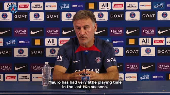 Preview image for Christophe Galtier speaks about Mauro Icardi's situation