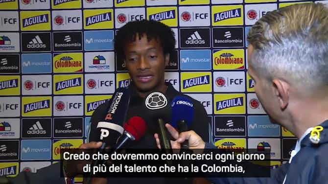 Anteprima immagine per Cuadrado: "Che tristezza, la Colombia ha tanto talento ma è fuori dai Mondiali"