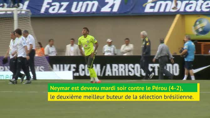 Image d'aperçu pour Brésil - Neymar se rapproche de Pelé