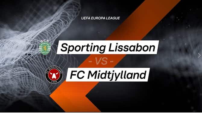 Vorschaubild für UEFA Europa League: Sporting Lissabon 1-1 Midtjylland