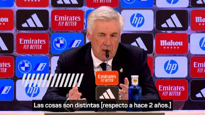 Vorschaubild für Ancelotti descarta la fiesta en Cibeles: "Vamos a casa a tranquilos”