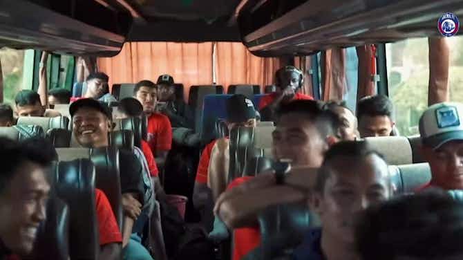 Preview image for Di Balik Layar: Skuad Arema FC Tiba di Jogja Jelang vs Persikabo