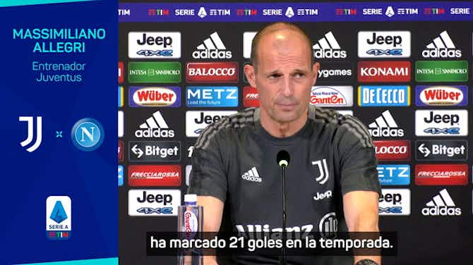Imagen de vista previa para Allegri: "Morata se queda en la Juventus. Discurso cerrado"