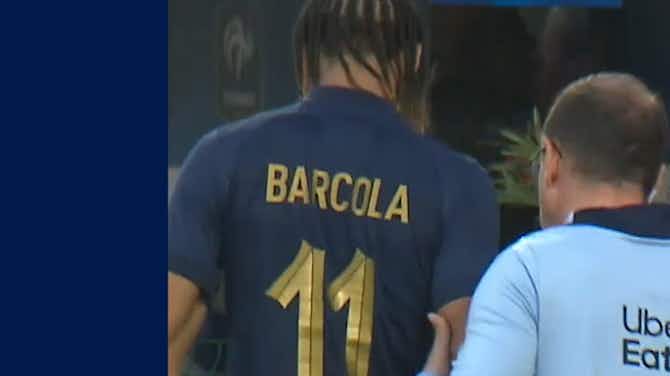 Imagen de vista previa para Barcola se lesiona con Francia Sub-23 a pocas semanas del PSG-Barça