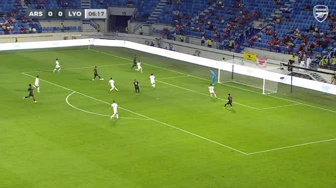 Vorschaubild für Gabriel's bullet header goal vs Lyon