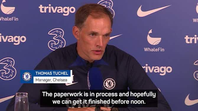 Preview image for Tuchel says Cucurella deal is still in the works... an hour later he signs!