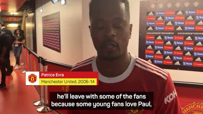 Preview image for Evra slams United legends for Pogba negativity