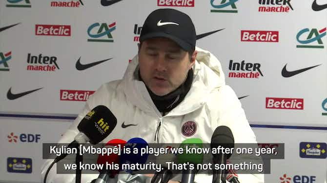 Preview image for Pochettino not worried about Mbappe contract 'distraction'