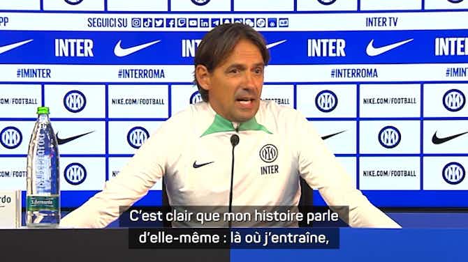 Image d'aperçu pour Inter - Inzaghi : "Là où j'entraîne, les revenus augmentent, les pertes diminuent et les trophées arrivent"