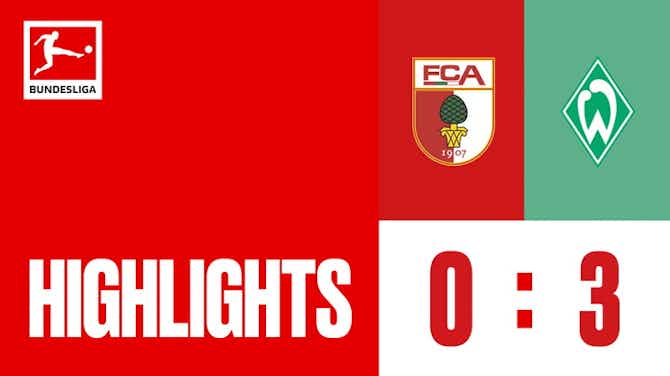 Vorschaubild für Highlights_FC Augsburg vs. SV Werder Bremen_Matchday 31_ACT