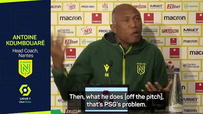 Preview image for 'You don't touch Messi' - Nantes coach shocked at PSG star's ban