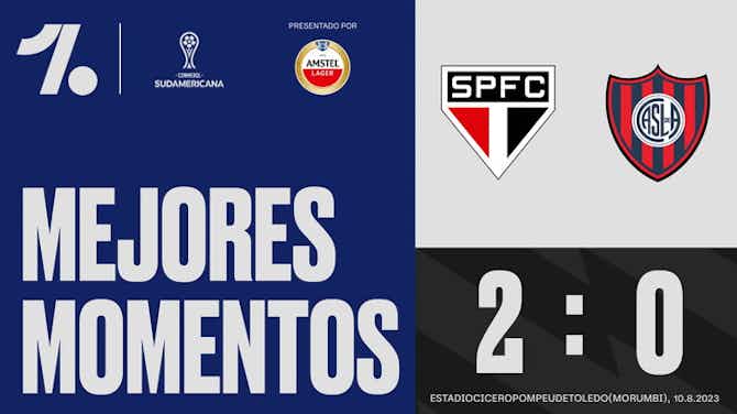 Imagen de vista previa para Mejores momentos: São Paulo - San Lorenzo (CONMEBOL Sudamericana)