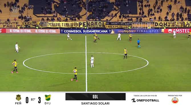 Imagen de vista previa para Peñarol - Defensa y Justicia 0 - 3 | GOL - Santiago Solari