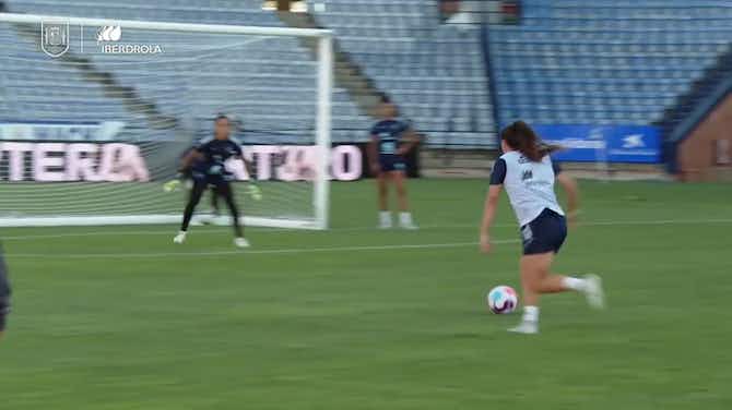 Vorschaubild für Great goals in Spanish women's national team training before Australia friendly