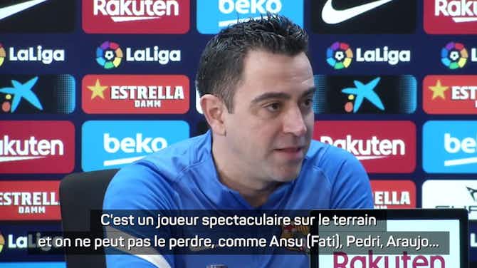Image d'aperçu pour Barcelone - Xavi : "Il faut tout faire pour renouveler le contrat de Gavi"