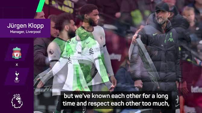 Vorschaubild für Salah row 'completely resolved' - Klopp