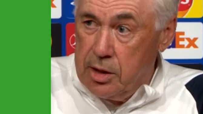 Vorschaubild für Ancelotti : “Il y a deux types de coaches : ceux qui ne font rien et ceux qui font des dégâts”