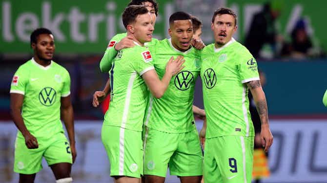Vorschaubild für Aufatmen bei Kohfeldt: Wolfsburg gewinnt 4:1 gegen Fürth