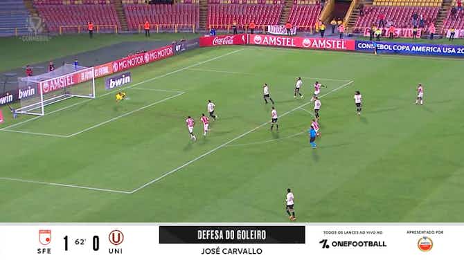 Imagem de visualização para Santa Fe - Universitario 1 - 0 | DEFESA DO GOLEIRO - José Carvallo