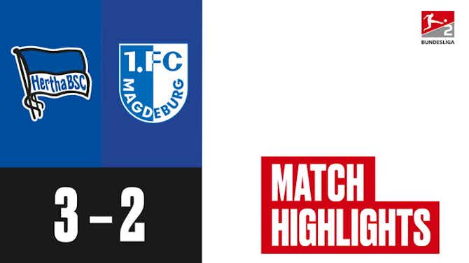 Imagem de visualização para Highlights_Hertha BSC vs. 1. FC Magdeburg_Matchday 22_ACT