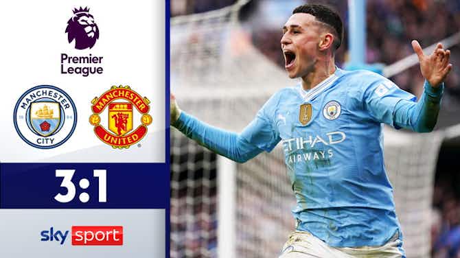 Preview image for Fulminanter Foden dreht Derby im Alleingang | Manchester City - Manchester United | PL 23/24