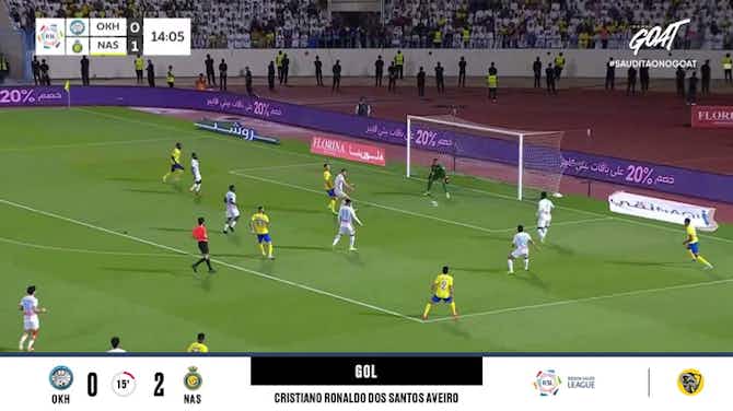 Imagen de vista previa para Al-Akhdoud - Al-Nassr 0 - 2 | GOL - Cristiano Ronaldo dos Santos Aveiro