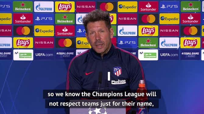 Preview image for Simeone wary of Lokomotiv's counter-attacking plans