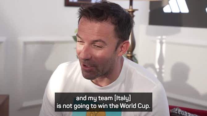 Vorschaubild für The World Cup's impossible to predict - Del Piero