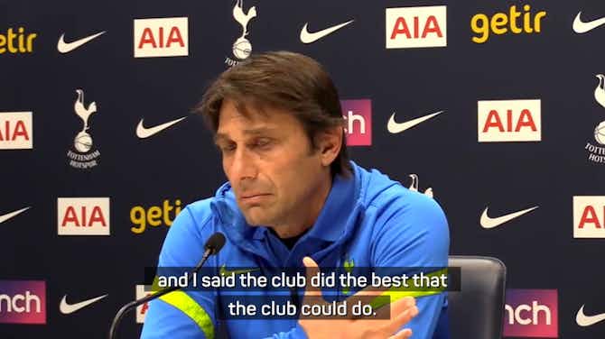 Preview image for Spurs 'ban' Conte from speaking to Italian media