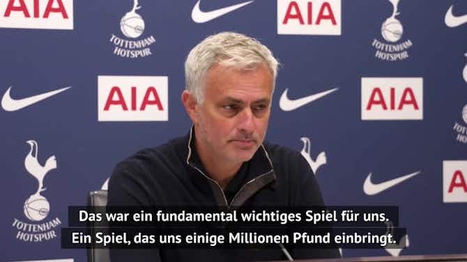 Vorschaubild für Mourinho: "Das Spiel hat uns einige Millionen gebracht"