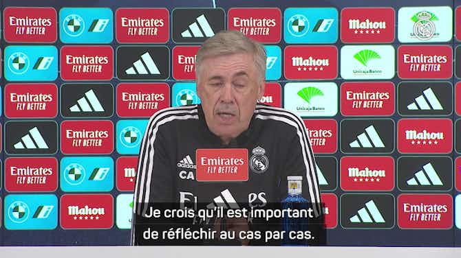 Image d'aperçu pour Real Madrid - Ancelotti : "Vinicius ? S'il n'est pas le meilleur du monde, il n'en est pas loin"