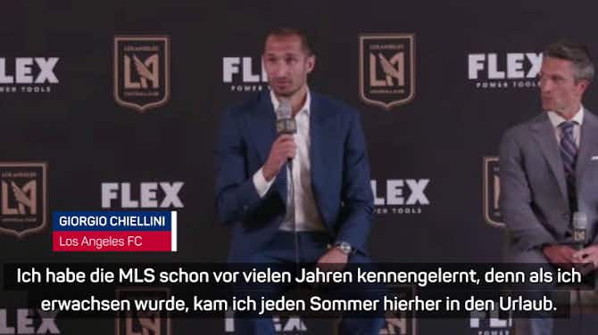 Vorschaubild für Chiellini über die MLS: "Verteidiger gewinnen Liga"